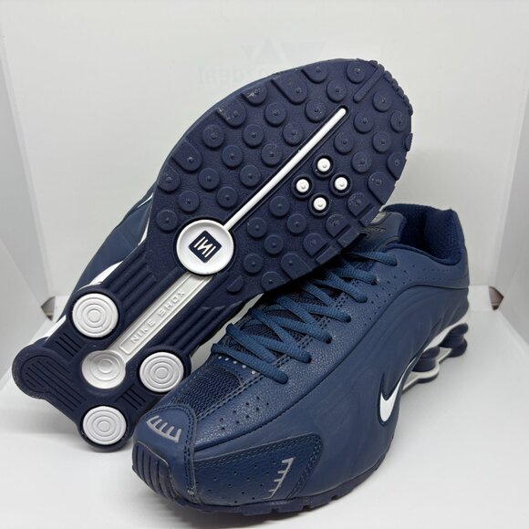 Men's Nike Shox - Blue and White - Picture 3 of 7